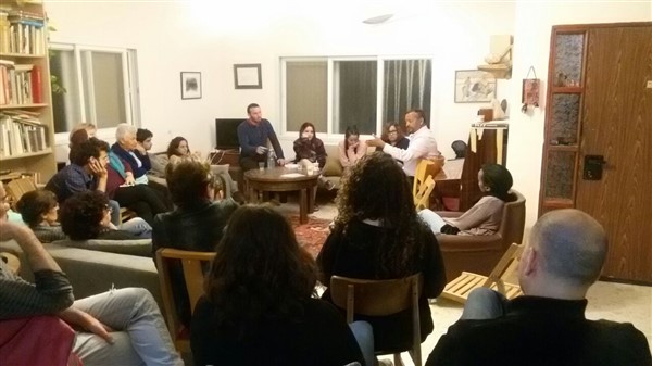 מפגש סיפור על הדרך עם סטודנטים לעבודה סוציאלית, האוניברסיטה העברית